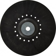 Value Collection - 9" Diam Locking Nut Disc Backing Pad - Hard Density, 9,000 RPM - Americas Industrial Supply