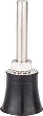 Value Collection - 1" Diam Quick-Change Type R Disc Backing Pad - 1/4" Shank Diam, Medium Density, 30,000 RPM - Americas Industrial Supply