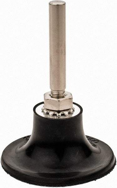 Value Collection - 2" Diam Quick-Change Type R Disc Backing Pad - 1/4" Shank Diam, Medium Density, 30,000 RPM - Americas Industrial Supply