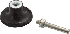 Value Collection - 2" Diam Quick-Change Type S Disc Backing Pad - 1/4" Shank Diam, Medium Density, 30,000 RPM - Americas Industrial Supply