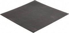 Made in USA - 12" Long, 12" Wide, 1/16" Thick, Buna-N Rubber Foam Sheet - 50 to 60 Durometer, Black, -20 to 180°F, 2,500 psi Tensile Strength, Adhesive Backing, Stock Length - Americas Industrial Supply