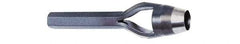 Value Collection - 2-3/8" Arch Punch - 6-5/8" OAL, Steel - Americas Industrial Supply