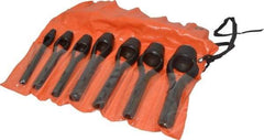 Value Collection - 7 Piece, 1/4 to 1", Arch Punch Set - Comes in Vinyl Roll - Americas Industrial Supply