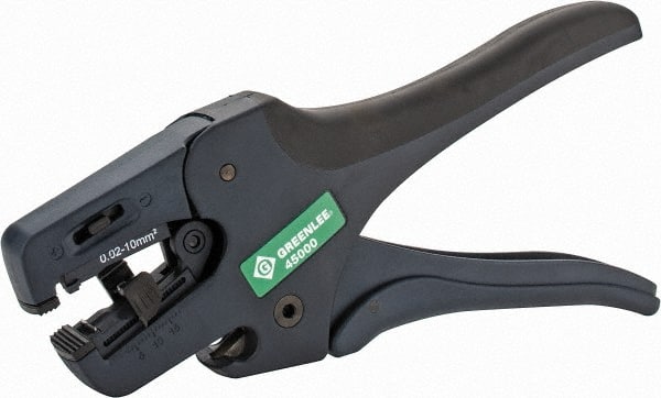 Greenlee - 24 to 12 AWG Capacity Adjusting Wire Stripper - Americas Industrial Supply