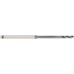 OSG - 1.2mm 140° 3-Flute Solid Carbide Extra Length Drill Bit - Americas Industrial Supply