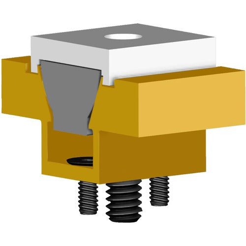 ‎Model 60075 - 1/4″-20 Thread Size - Machinable Uniforce Clamp with Locking Plate - Americas Industrial Supply
