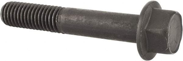 Value Collection - 1/2-13 UNC, 3" Length Under Head, Hex Drive Flange Bolt - 1-1/4" Thread Length, Grade 8 Alloy Steel, Smooth Flange, Phosphate & Oil Finish - Americas Industrial Supply