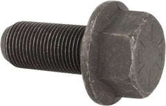 Value Collection - 3/4-16 UNF, 1-3/4" Length Under Head, Hex Drive Flange Bolt - 1-3/4" Thread Length, Grade 8 Alloy Steel, Smooth Flange, Phosphate & Oil Finish - Americas Industrial Supply