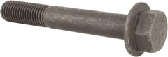 Value Collection - 3/4-10 UNC, 5" Length Under Head, Hex Drive Flange Bolt - 1-3/4" Thread Length, Grade 8 Alloy Steel, Smooth Flange, Phosphate & Oil Finish - Americas Industrial Supply