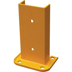 Vestil - 3-11/16" Long x 12-1/4" High, Rack Guard - Structural with Rubber Bumper - Americas Industrial Supply