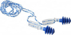 Howard Leight - Reusable, Corded, 21 dB Earplugs - Blue, 10 Pairs - Americas Industrial Supply