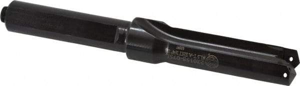 Allied Machine and Engineering - Series 1.5, 55/64 to 15/16" Diam, 3/4" Diam Straight Shank, Straight Flute Spade Drill - 2-5/8" Max Depth, 4-1/64" Body Length, 6-7/8" OAL, Short Length, Through Coolant - Americas Industrial Supply