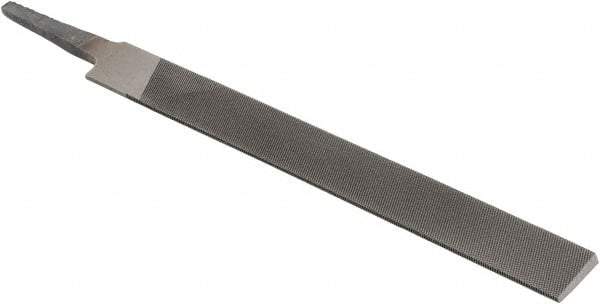 Value Collection - 6" Long, Second Cut, Knife American-Pattern File - Double Cut, 5/32" Overall Thickness, Tang - Americas Industrial Supply