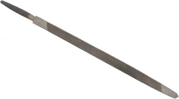 Value Collection - 5" Long, Taper American-Pattern File - Single Cut, Tang - Americas Industrial Supply