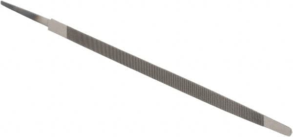 Value Collection - 7" Long, Taper American-Pattern File - Single Cut, Tang - Americas Industrial Supply