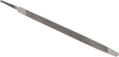 Value Collection - 8" Long, Taper American-Pattern File - Single Cut, Tang - Americas Industrial Supply