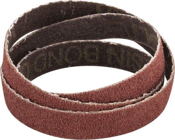 3M - 1/2" Wide x 24" OAL, 60 Grit, Ceramic Abrasive Belt - Ceramic, Medium, Coated, YN Weighted Cloth Backing, Wet/Dry, Series 963G - Americas Industrial Supply