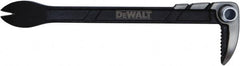DeWALT - 10" OAL Double End Claw Bar - 1/2" Wide, Steel - Americas Industrial Supply