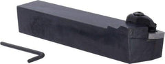 Seco - DWLN, Right Hand Cut, 95° Lead Angle, 1" Shank Height x 1" Shank Width, Negative Rake Indexable Turning Toolholder - 6" OAL, WNMG 432 Insert Compatibility, Series Dual Clamp - Americas Industrial Supply