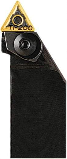 Seco - PTTN, Right Hand Cut, 60° Lead Angle, 25mm Shank Height x 25mm Shank Width, Negative Rake Indexable Turning Toolholder - 150mm OAL, TNM..1604.. Insert Compatibility, Series Pin & Wedge - Americas Industrial Supply