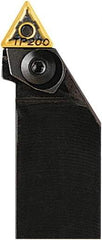 Seco - PTTN, Right Hand Cut, 60° Lead Angle, 25mm Shank Height x 25mm Shank Width, Negative Rake Indexable Turning Toolholder - 150mm OAL, TNM..1604.. Insert Compatibility, Series Pin & Wedge - Americas Industrial Supply
