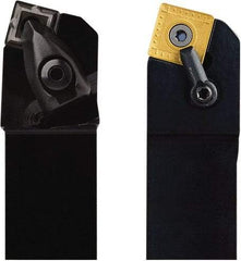 Seco - DSBN, Left Hand Cut, 75° Lead Angle, 32mm Shank Height x 32mm Shank Width, Negative Rake Indexable Turning Toolholder - 170mm OAL, SNM..1506.. Insert Compatibility, Series Dual Clamp - Americas Industrial Supply