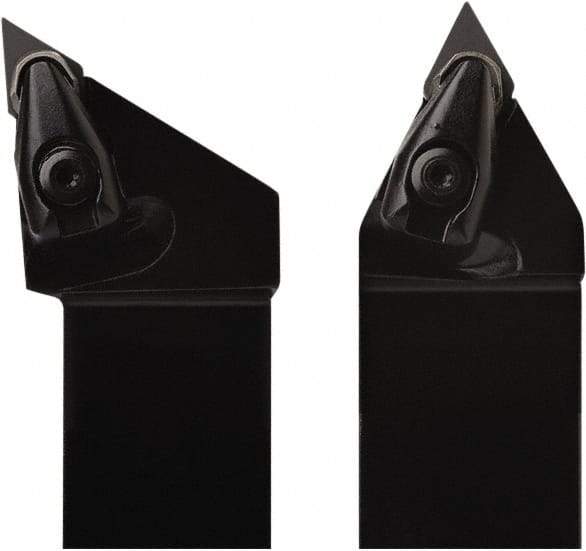 Seco - DDJN, Left Hand Cut, 93° Lead Angle, 32mm Shank Height x 25mm Shank Width, Negative Rake Indexable Turning Toolholder - 170mm OAL, DNMA 1104.. Insert Compatibility, Series Dual Clamp - Americas Industrial Supply