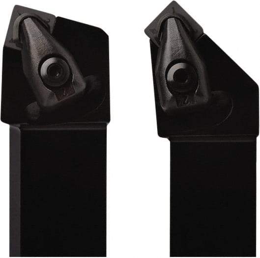 Seco - DSBN, Left Hand Cut, 75° Lead Angle, 32mm Shank Height x 25mm Shank Width, Negative Rake Indexable Turning Toolholder - 170mm OAL, SNMA 1204.. Insert Compatibility, Series Dual Clamp - Americas Industrial Supply