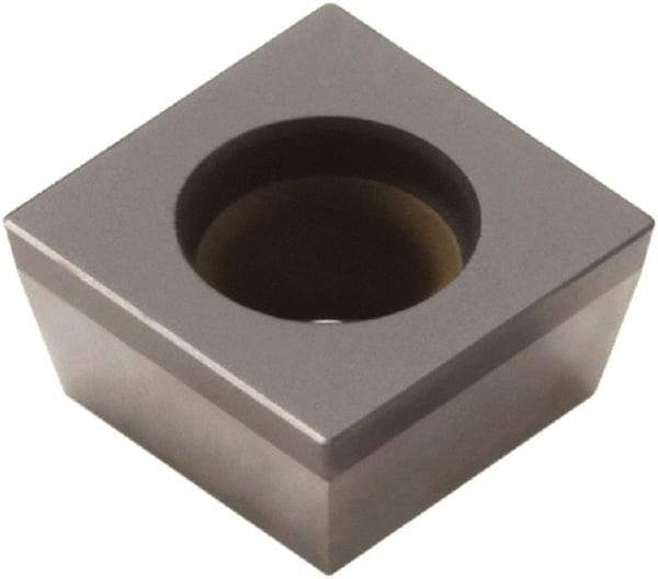 Seco - SCGW21.52 Grade CBN200 PCBN Turning Insert - Uncoated, 90° Square, 1/4" Inscr Circle, 3/32" Thick, 1/32" Corner Radius - Americas Industrial Supply