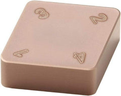 Seco - CNMN322 Grade CBN400C PCBN Turning Insert - TiSiN Finish, 80° Diamond, 3/8" Inscr Circle, 1/8" Thick, 1/32" Corner Radius - Americas Industrial Supply