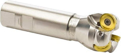 Seco - 50mm Cutting Diam, 32mm Shank Diam, 10mm Max Depth of Cut, Straight Shank Indexable Copy End Mill - 3 Inserts, RP.. 2006 Insert, R217.29 Toolholder - Americas Industrial Supply