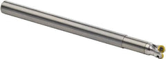Seco - 10mm Cutting Diam, 10mm Shank Diam, 2.5mm Max Depth of Cut, Straight Shank Indexable Copy End Mill - 2 Inserts, RDH.. 0501 Insert, R217.29 Toolholder, Carbide - Americas Industrial Supply