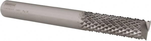 Seco - 8mm Diam, End Mill End, Solid Carbide Diamond Pattern Router Bit - Right Hand Cut, 2-61/64" OAL, Use on Composites - Americas Industrial Supply