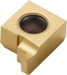 Seco - 9199NL FG Grade CP500, 1.9mm Cutting Width Carbide Grooving Insert - 1.9mm Max Depth of Cut, Left Hand, TiAlN/TiN Finish - Americas Industrial Supply