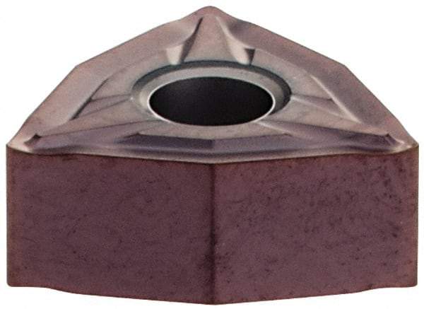 Seco - WNMG331W FF2 Grade TP1030 Cermet Turning Insert - 80° Trigon, 3/8" Inscr Circle, 3/16" Thick, 1/64" Corner Radius - Americas Industrial Supply