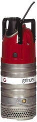 Grindex - 3-1/2 hp, 460 Amp Rating, 460 Volts, Nonautomatic Operation, Dewatering Pump - 3 Phase, Aluminum Housing - Americas Industrial Supply