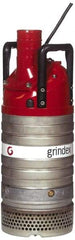 Grindex - 4-2/5 hp, 460 Amp Rating, 460 Volts, Nonautomatic Operation, Dewatering Pump - 3 Phase, Aluminum Housing - Americas Industrial Supply