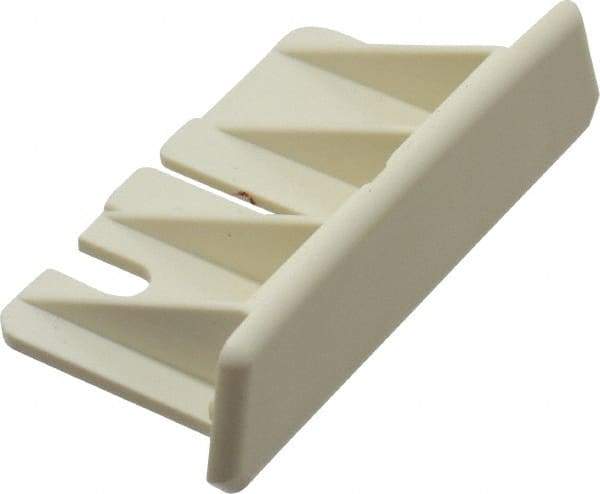 Wiremold - 2-1/4 Inch Long x 1 Inch Wide x 3/8 Inch High, Raceway Fitting - Ivory, For Use with Wiremold 2300 Series Raceways - Americas Industrial Supply