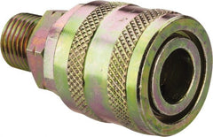 Value Collection - 5 Piece 1/4" Body 1/4 NPT 215 psi Zinc ARO Pneumatic Coupling Plug Set - Americas Industrial Supply