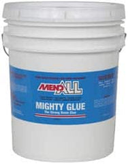 MendAll - 5 Gal Pail White Wood Glue - 4 min Working Time - Americas Industrial Supply