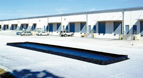 UltraTech - 269 Gal Polyethylene High Wall Berm - 1' High x 6' Wide x 6" Long - Americas Industrial Supply