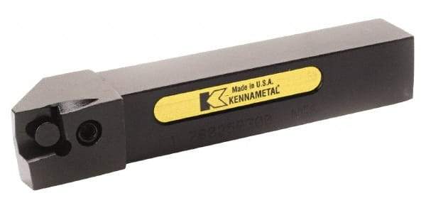 Kennametal - 1.780...90DEG, Left Hand Cut, 63/64" Shank Height x 25mm Shank Width, Positive Rake Indexable Turning Toolholder - 150mm OAL, C8FIX12..R.. Insert Compatibility, Series Fix-Perfect - Americas Industrial Supply