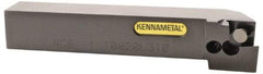 Kennametal - 1.108...93DEG, Right Hand Cut, 20mm Shank Height x 20mm Shank Width, Positive Rake Indexable Turning Toolholder - 125mm OAL, D2FIX15..LHP/FN/MS Insert Compatibility, Series Fix-Perfect - Americas Industrial Supply
