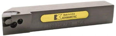 Kennametal - 1.108...90DEG, Right Hand Cut, 63/64" Shank Height x 25mm Shank Width, Positive Rake Indexable Turning Toolholder - 150mm OAL, E2FIX10..R.. Insert Compatibility, Series Fix-Perfect - Americas Industrial Supply