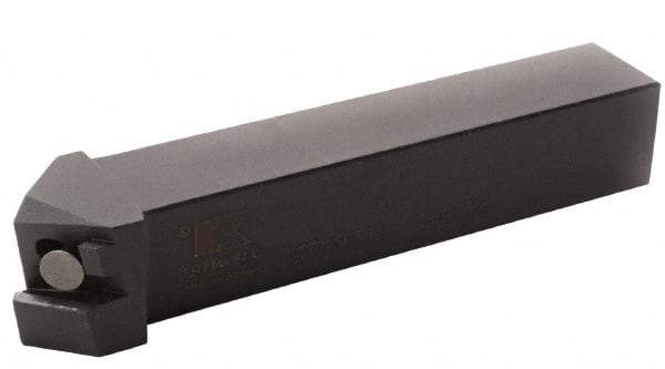 Kennametal - 1.772...45DEG, Right Hand Cut, 63/64" Shank Height x 25mm Shank Width, Positive Rake Indexable Turning Toolholder - 150mm OAL, C8FIX15..L.. Insert Compatibility, Series Fix-Perfect - Americas Industrial Supply