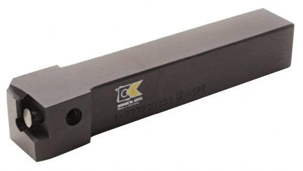 Kennametal - 1.777...90DEG, Right Hand Cut, 2° Lead Angle, 63/64" Shank Height x 25mm Shank Width, Positive Rake Indexable Turning Toolholder - 150mm OAL, C8FIX15..L.. Insert Compatibility, Series Fix-Perfect - Americas Industrial Supply