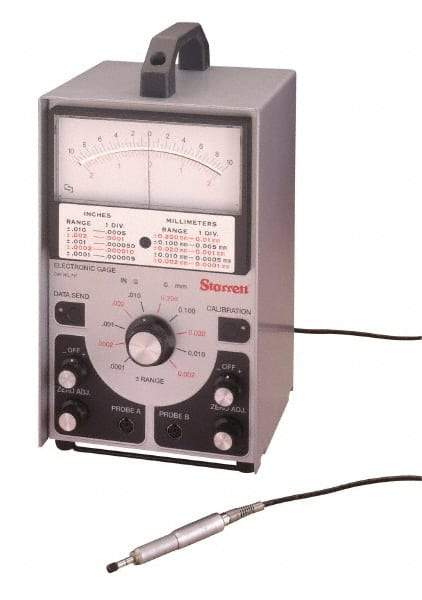 Starrett - 0.0001" to 0.01" SPC Amplifier - RS-232 Output - Americas Industrial Supply