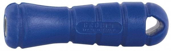 Grobet - 5-1/4" Long File Handle - For Use with 12, 14 & 16" Files, with Thread Insert - Americas Industrial Supply