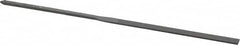 Grobet - 6-1/4" Needle Precision Swiss Pattern Equalling File - Round Handle - Americas Industrial Supply