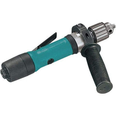 Dynabrade - 1/4" Keyed Chuck - Inline Handle, 5,000 RPM, 22 CFM, 0.4 hp - Americas Industrial Supply